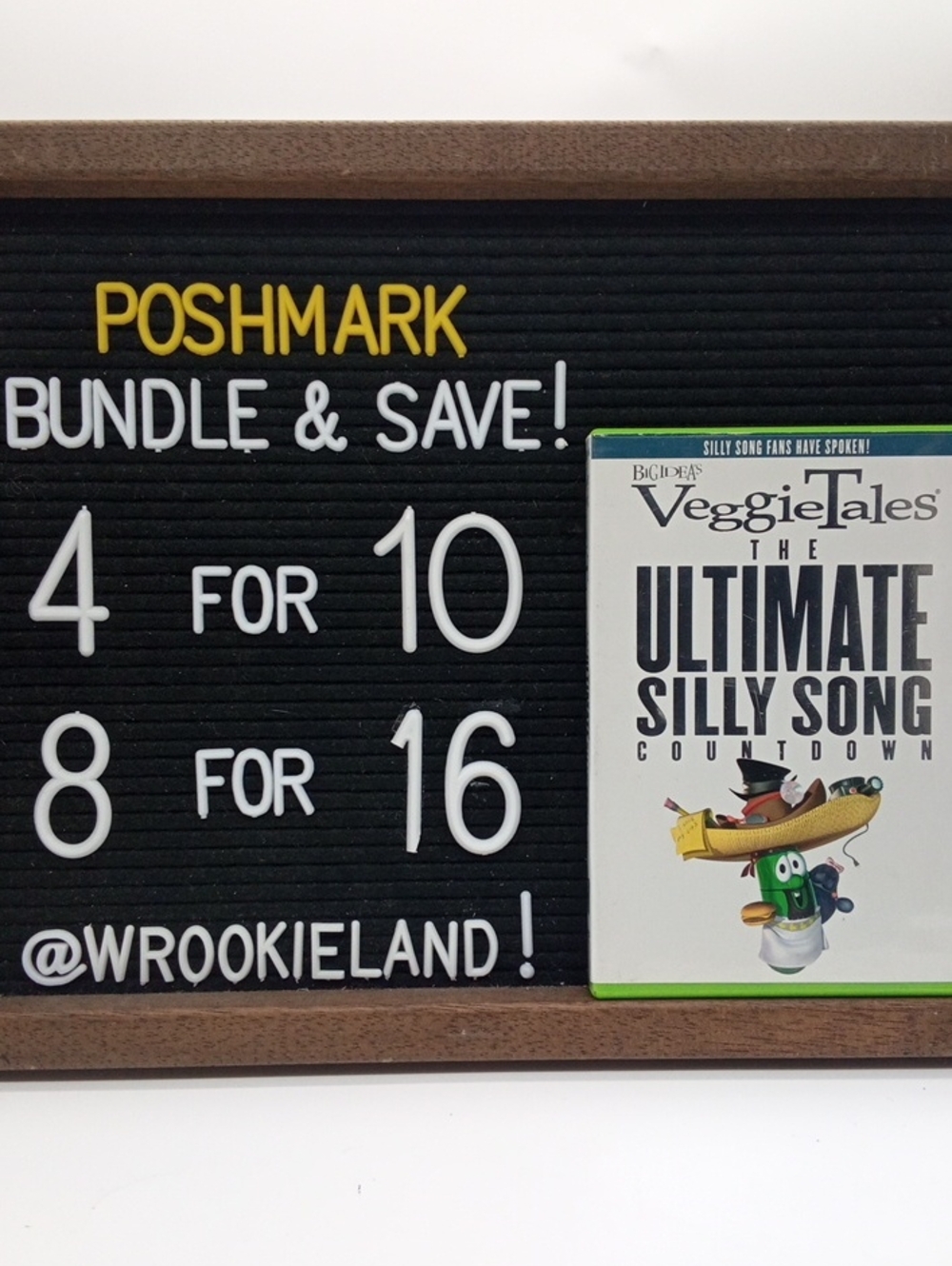 VeggieTales The Ultimate Silly Song Countdown DVD#E99